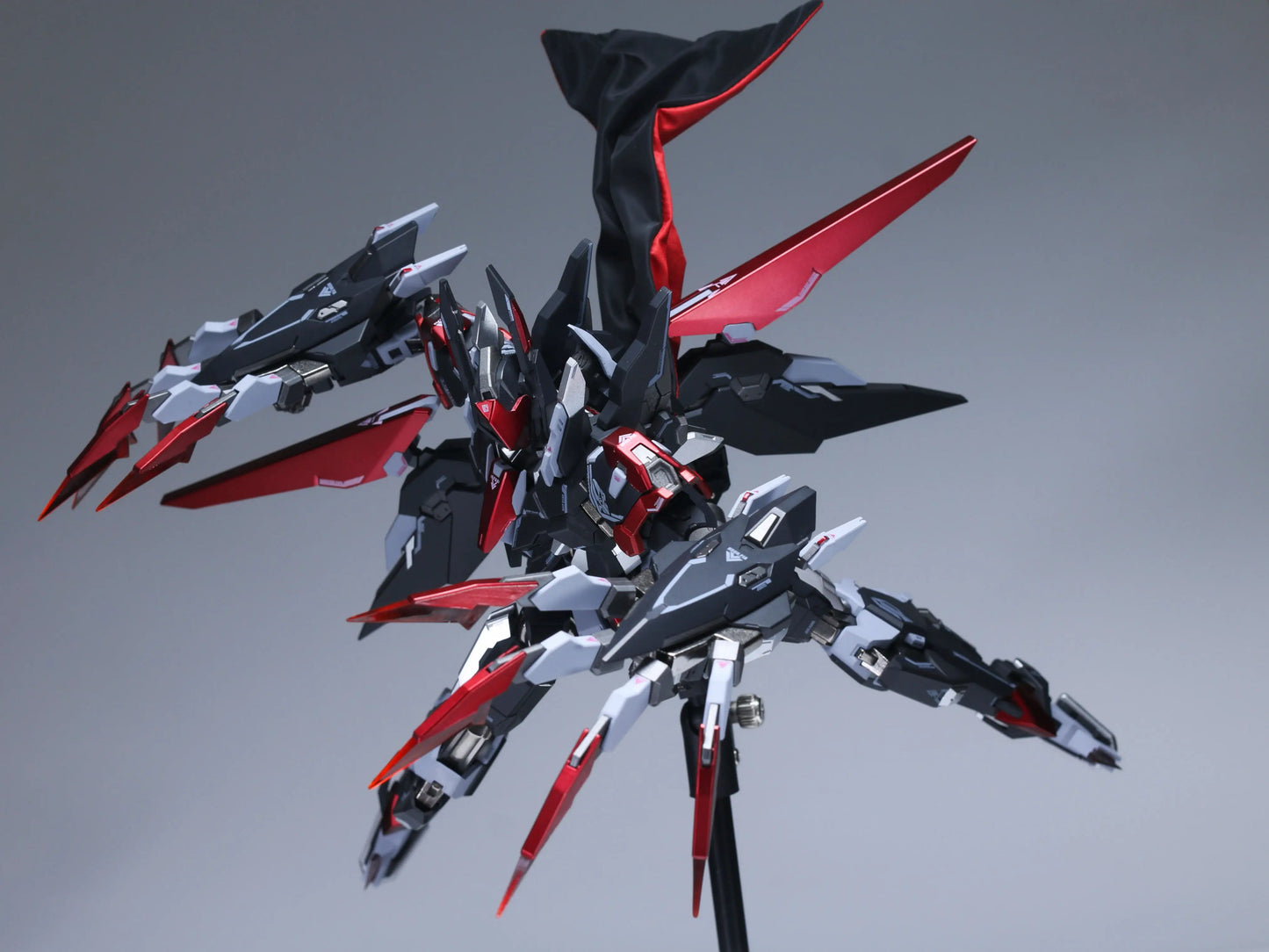 Tales of Armored Colossus Type-62 Guyu Booster Phantom Tactics (Black) Alloy Action Figure