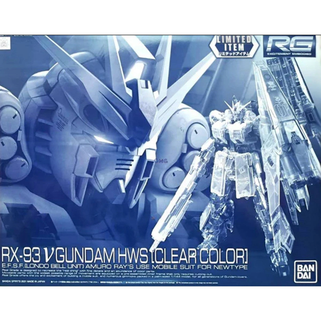1/144 RG RX-93 Hi Nu Gundam HWS (Clear Color)