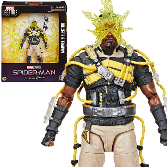 Spider-Man: No Way Home Marvel Legends Series Electro 6-Inch Action Figure: