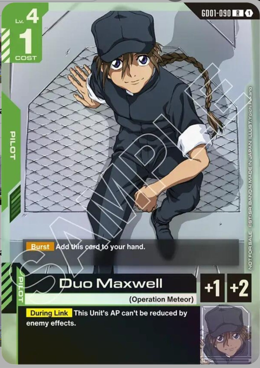 Duo Maxwell Store Tournament Single Card