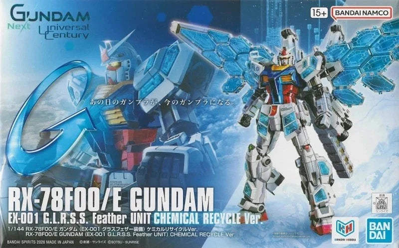 1/144 RX-78F00/E Gundam (EX-001 Glass Feather) Unit Chemical Ver.