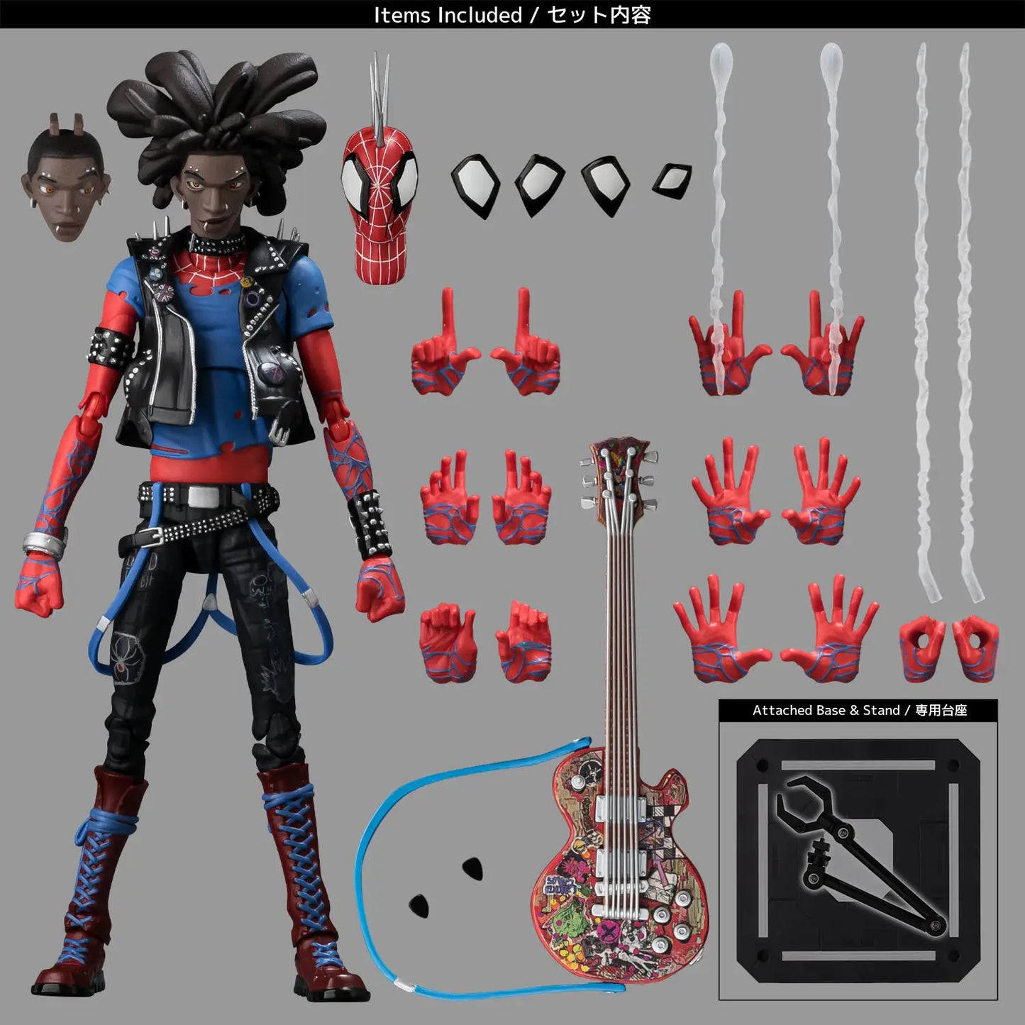 Spider-Man: Across the Spider-Verse SV-Action Spider-Punk