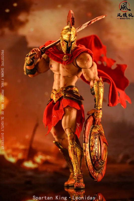 1/12 Spartan King Leonidas I Damaged Edition