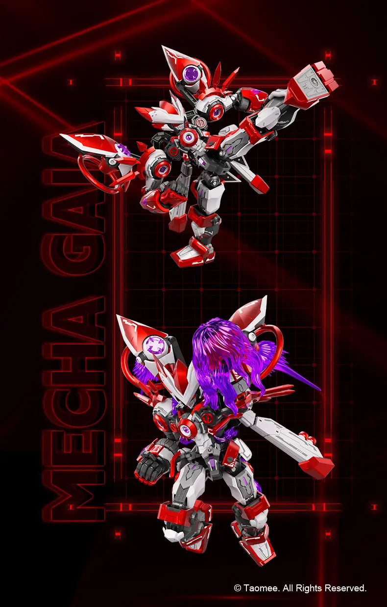 Seer: Saint Machine Gaia Plastic Model Kit Scale Model Assembly
