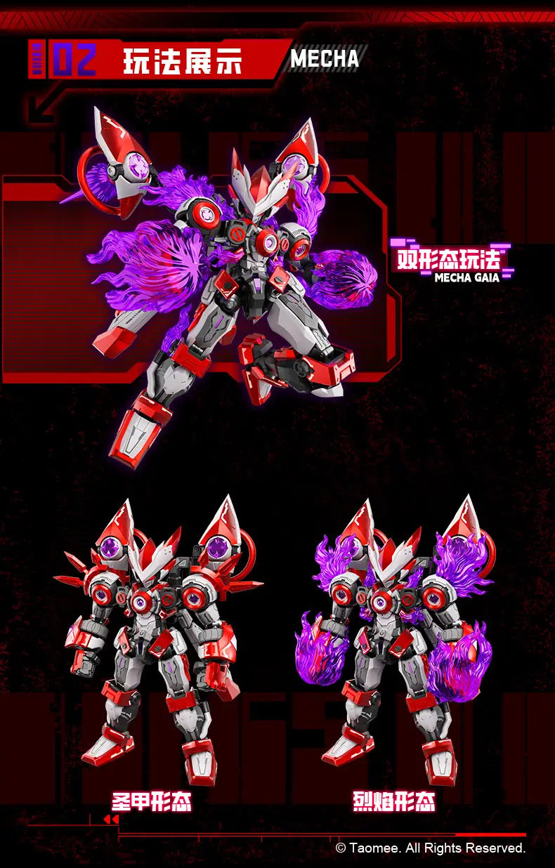 Seer: Saint Machine Gaia Plastic Model Kit Scale Model Assembly